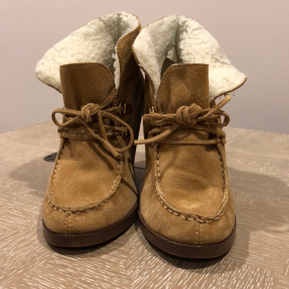 Michael Kors Wedge Winter Booties